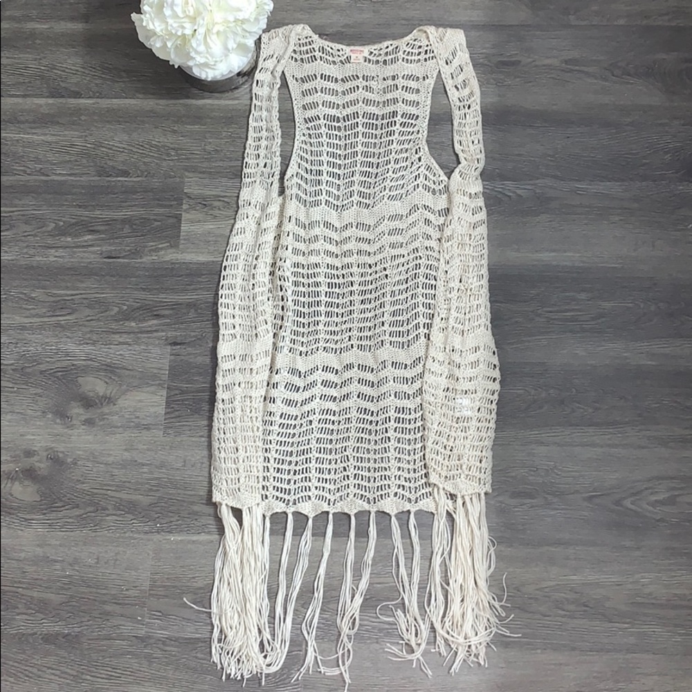 Crocheted vest